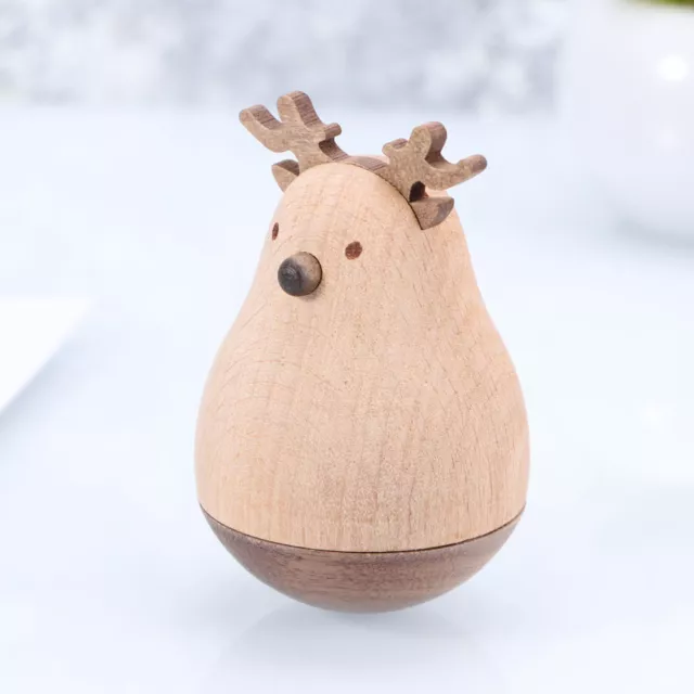 Baby-Tumbler-Spielzeug Becher Weihnachtliche Elchfiguren Tierspielzeug Niedlich