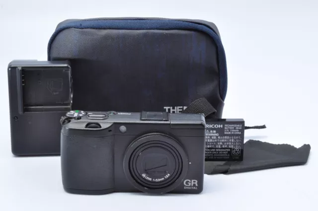 Ricoh GR Digital II 10.1MP Compact Digital Camera with Pouch ,Strap [Exc]