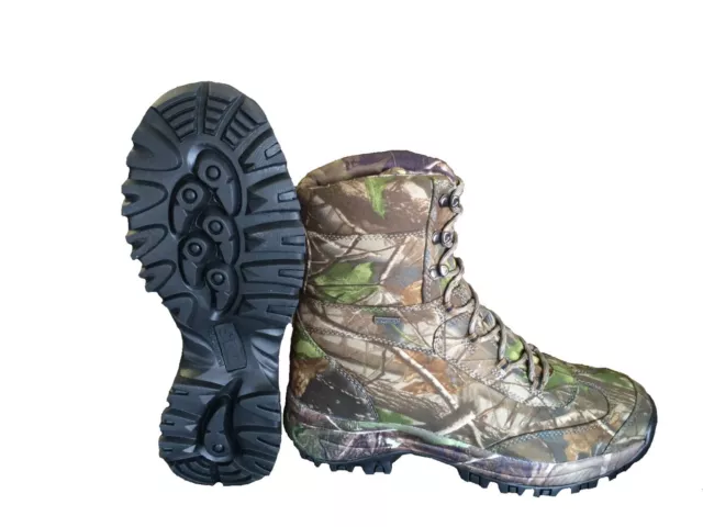 TAS Spartan Camo Tree Cam Waterproof Boot Camping Hiking Hunting UK 8