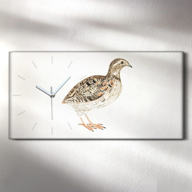 Horloge décorative MDF style papillon