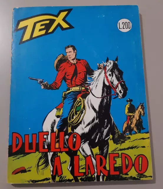 Tex 48  duello a laredo originale prima edizione 1964 senza splash page ottimo