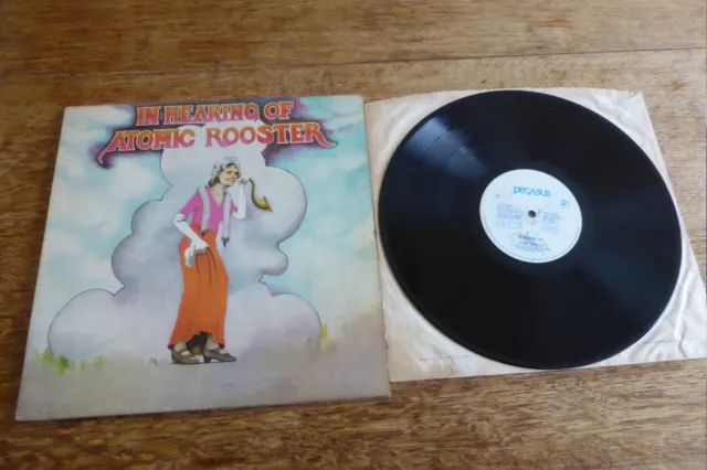 Atomic Rooster In Hearing of UK 1971 Pegasus PEG-1 A-1U B-1U Hard Prog Rock LP