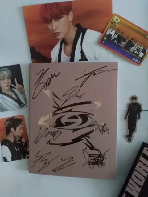 Ateez The World EP: FIN Will OT8 Signed Album A Version