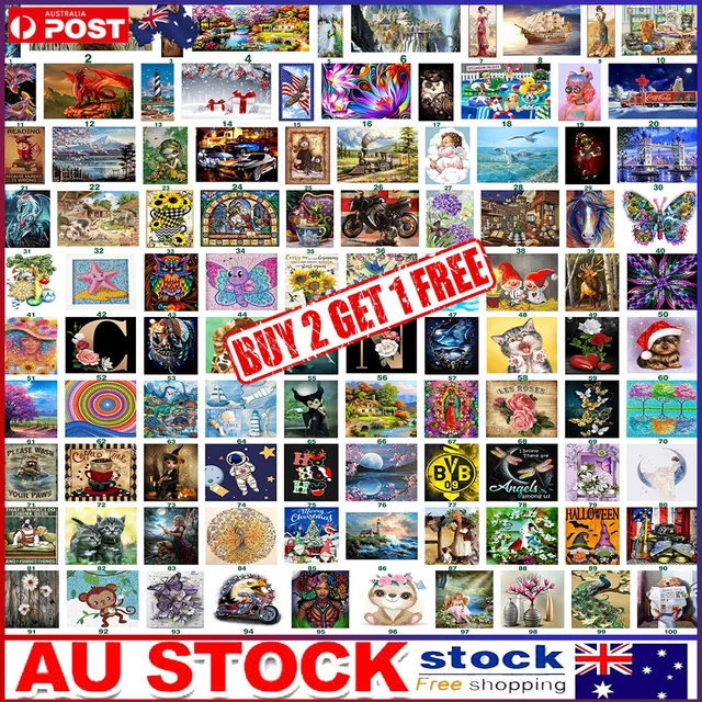 5D Diamond Painting Art Full Drill Embroidery Cross Stitch Kits Gift Home Decor.