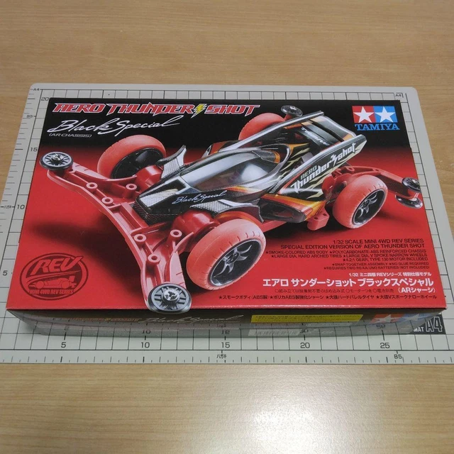 TAMIYA MINI 4WD Aero Thundershot Black Special 1/32 Model Kit £93.43