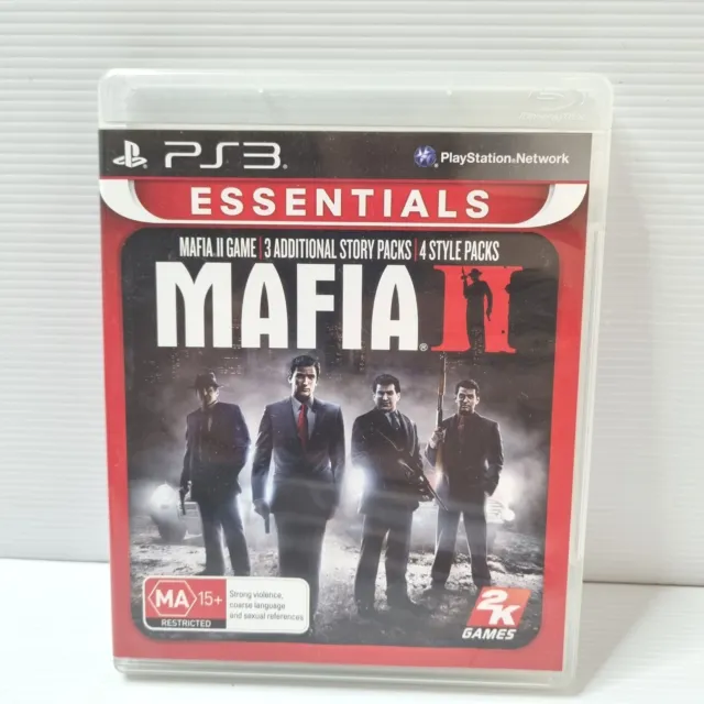 Mafia II 2 Sony PlayStation 3 PS3 Essentials Game PAL