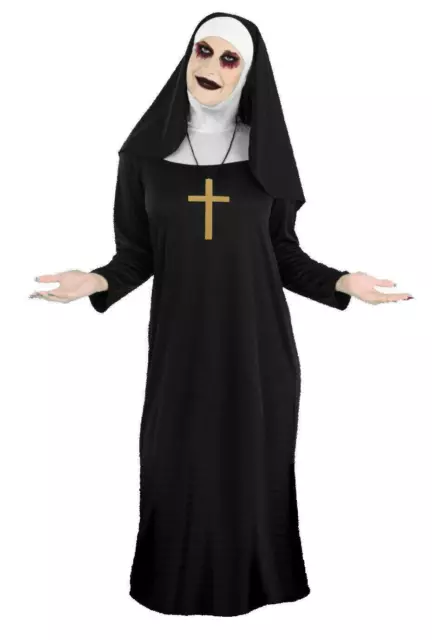 Adults Valak Demon Nun The Conjuring Halloween Fancy Dress Costume