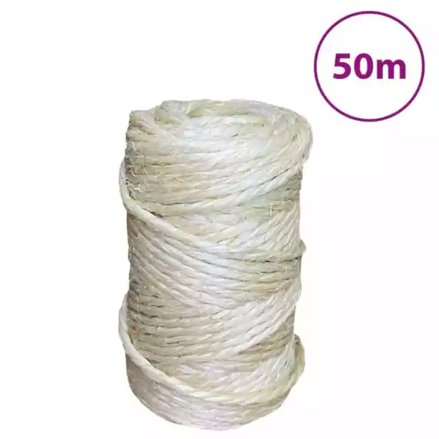 Seil 100% Sisal 4 mm 50 m O2K8