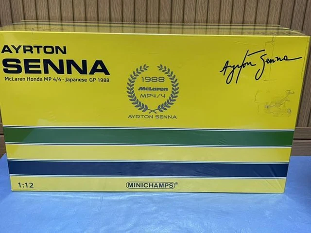 Minichamps 1/12 Mclaren Japanese Grand Prix F1 1988 Ayrton Senna