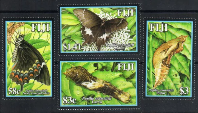 Fiji Stamp 1029-1032  - Swallowtail butterfly