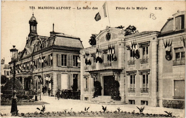 CPA MAISONS-ALFORT - La Salle des Fetes de la Mairie (659452)