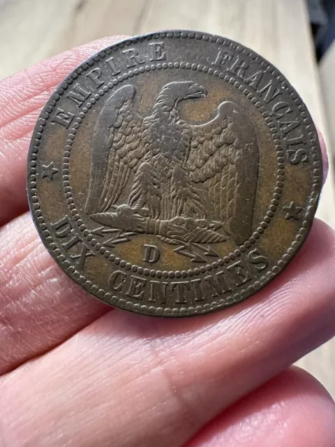 France 10 Centimes Centimes 1853 Napoléon III Magnifique - Neuf D