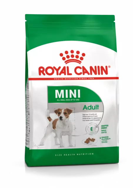 8 kg ROYAL CANIN Mini Adult Trockenfutter für kleine Hunde + Snacks mit Rind 2