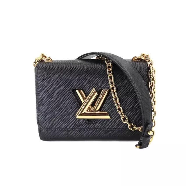 Louis Vuitton Epi Leather Twist Chain Wallet Portefeuil M62455