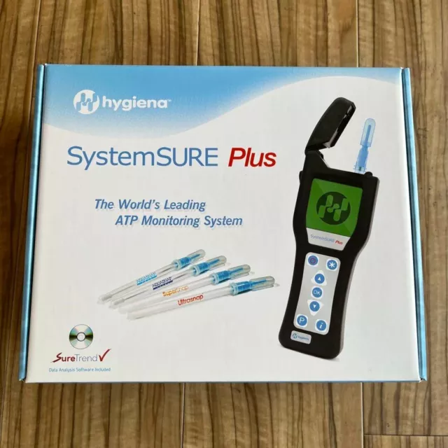 New hygiena SystemSURE Plus ATP Meter Luminometer Monitoring Monitoring System