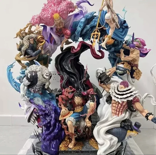 PIZEKA Figurine danime Luffy Une pièce Figurines daction animées en