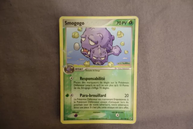 Carte Pokémon Unco Smogogo 51/107 VF FR