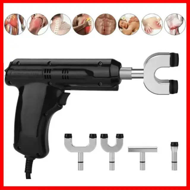 Chiropractic Adjusting Tool Gun Therapy Spine Activator Correction Massager US