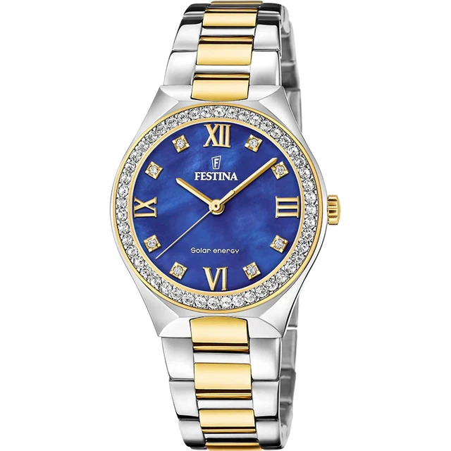 Festina F20659/2 Donna Solare Energia Bicolore Orologio da Polso