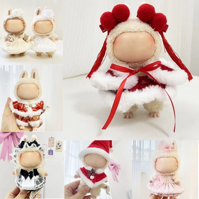 Lot De 3 Vêtements Pour Poupée 17 Cm – Style Kawaii (bonnet, Pull, Salopette) | En Toile De Coton, Couleurs Vives | Accessoire De Rechange Pour Poupées Type LOL Surprise - 6