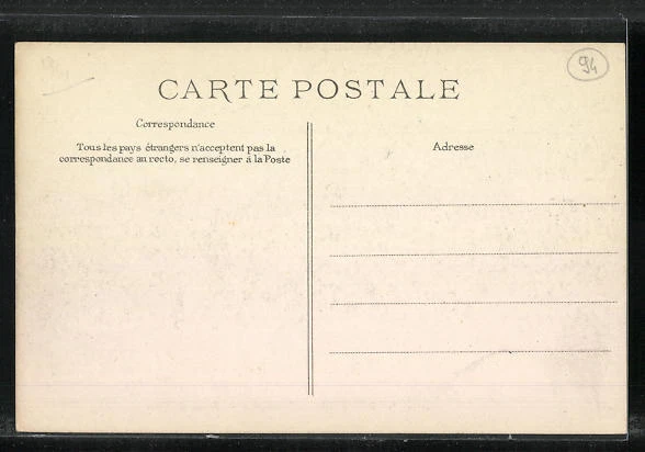 CPA Boissy-Saint-Lèger, Route de Paris, vue de la rue 2