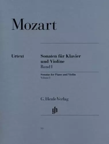 Sonaten für Klavier und Violine Bd. 1, Mozart, PORTOFREI VOM MUSIKFACHHÄNDLER
