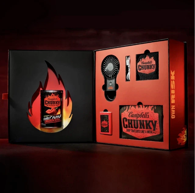 Campbell’s Chunky Ghost Pepper Chicken Noodle Soup & Cool Off Kit CONFIRMED