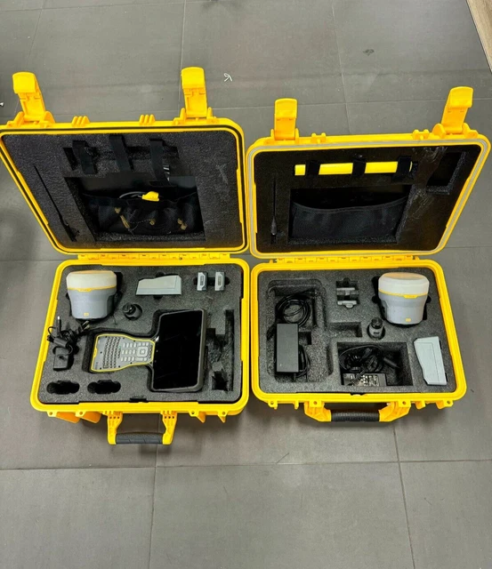DUAL TRIMBLE R102 and R10 RTK UHF GNSS Survey Kit Trimble TSC7 Access
