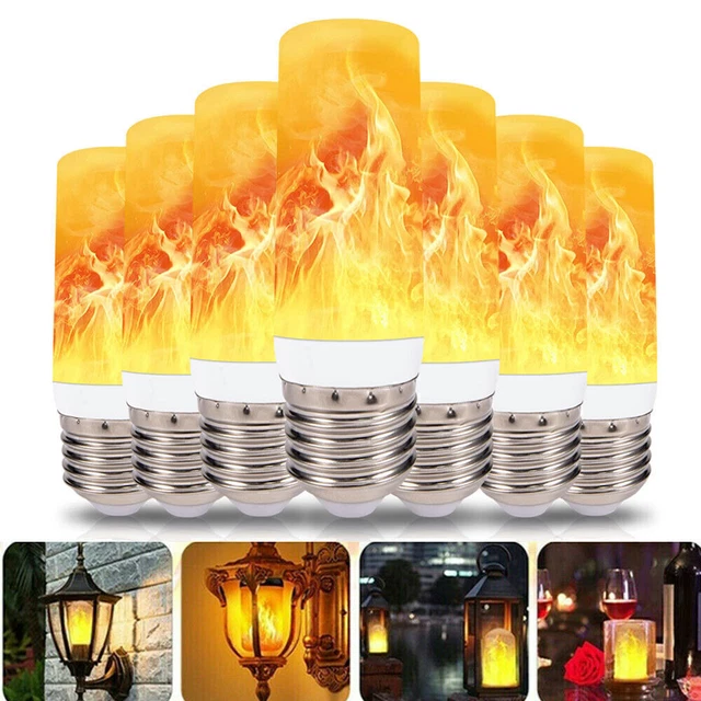 10W E27 LED Flammenlampe – Feuereffekt, Flackernd, RGB, Wetterfest Für Außen 10W E27 LED Flammenlampe – Feuereffekt, Flackernd, RGB, Wetterfest Für Außen