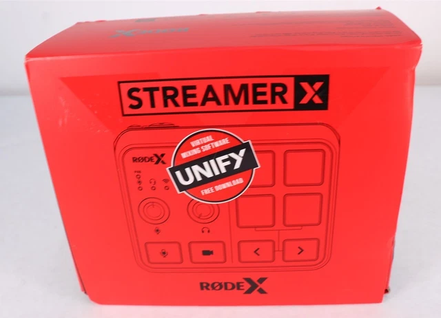 RODE STREAMER X Audio Interface and Video Capture Card