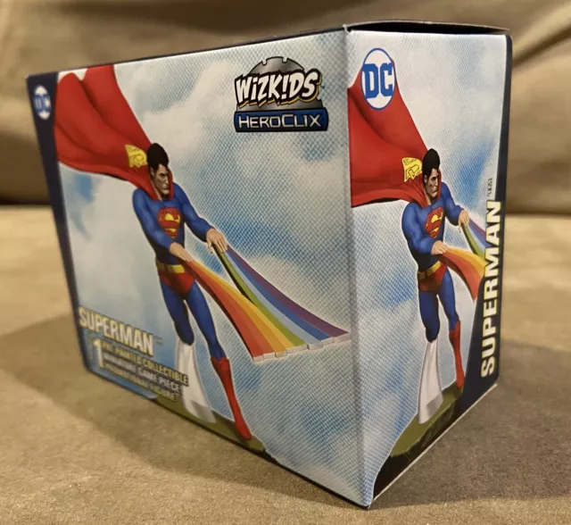 Heroclix Exclusive #D23-003 Superman Le Wk Rainbow Fingers
