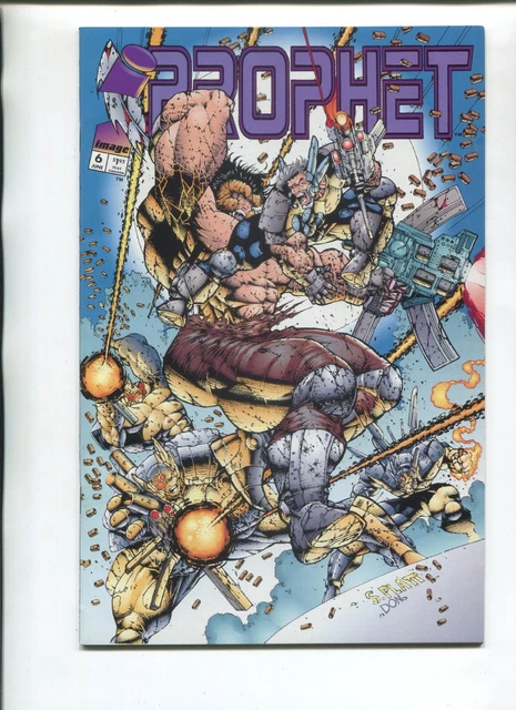 Prophet 6 Nm Wpgs V1 Image Comics 1994! Steven Platt Cover! Rob Liefeld!!!!!!!!!