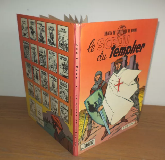 E.O. Timour N°21 "le sceau du Templier" 1967 par sirius TBE Dos rond