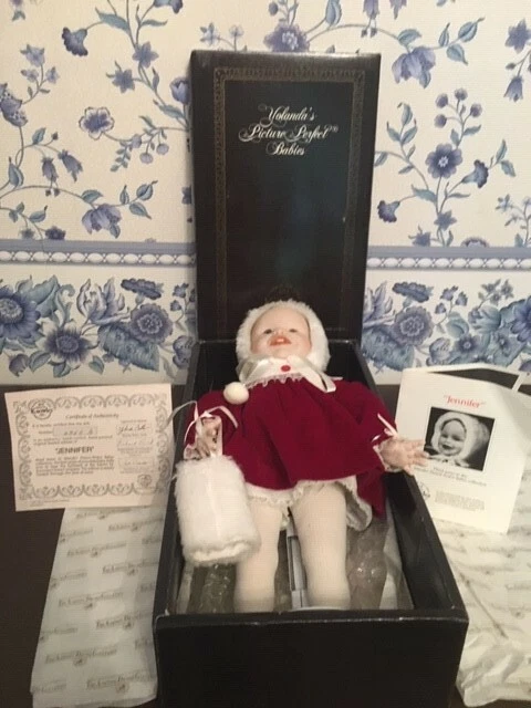 Ashton Drake Porcelain Doll Jennifer Yolanda Bello Ltd Ed w/COA & accessories