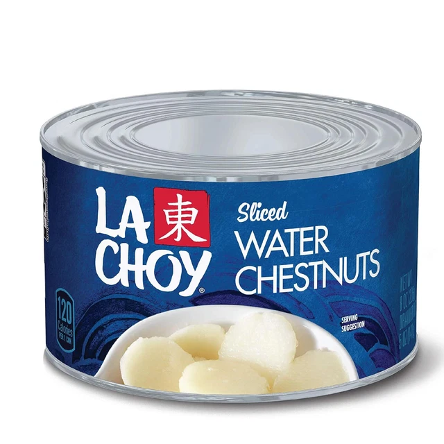 LA CHOY SLICED Water Chestnuts, Asian Style, 8 Oz, Pack of 12 $22.79 ...