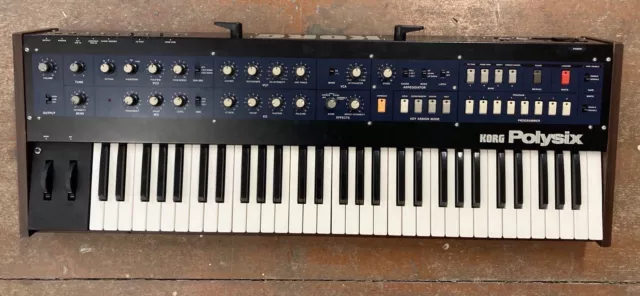 KORG Polysix Vintage Analog Synthesizer MIDI