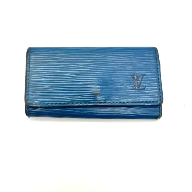 Louis Vuitton Epi 4 Key Holder Unisex Epi Leather Key Case Auth Vintage