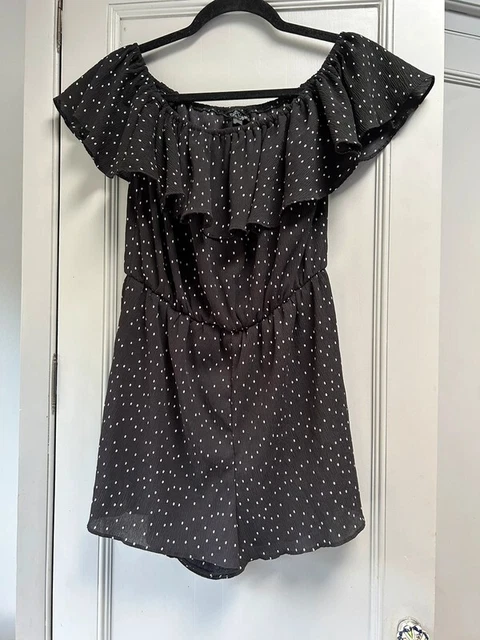 Topshop shop tufty playsuit