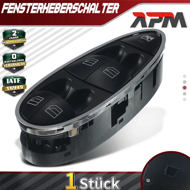 Fensterheber Schalter Für Mercedes C-Klasse W204, E-Klasse W212 - Vorne Links