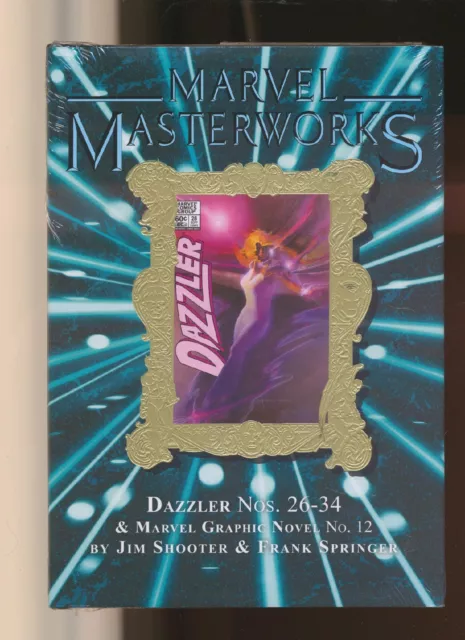 Marvel Masterworks 323 Dazzler   26 - 34  Limited Marble Variant