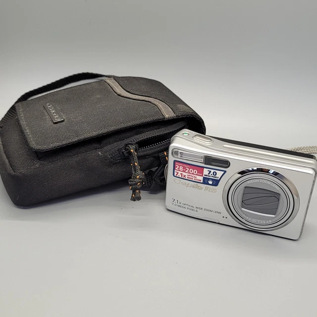 Ricoh Caplio R5 7.0MP Compact Digital Camera Silver Tested