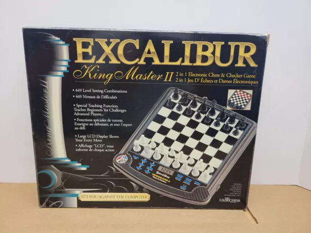 Vintage Excalibur King Master Electronic Chess Game 911E FAO Schwarz