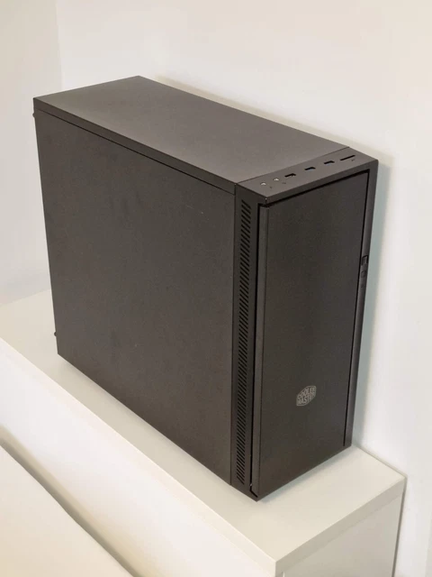 COOLER MASTER SILENCIO 452 Silent Mid-Tower PC Case + two 120mm fans ...
