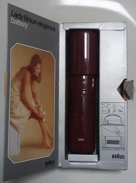 Lady Braun Elegance Battery Maroon