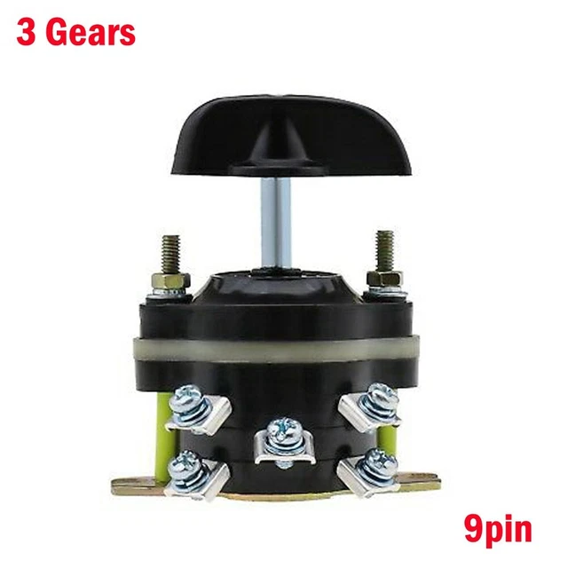 Interrupteur Avant/Arrière 3 Vitesses MangWany - 380V 10A Pour Quad, ATV, Taxi Électrique