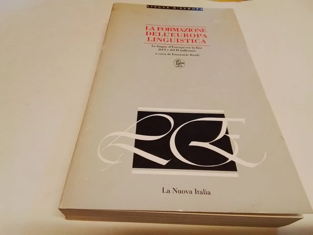 La formazione dell'Europa linguistica, E. Banfi (cur) La Nuova Italia, 15d23