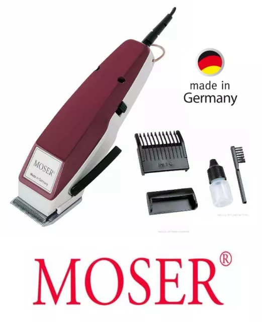 Moser Haarschneider EDITION 1400 bordeaux, Haarschneidemaschine Trimmer 42224