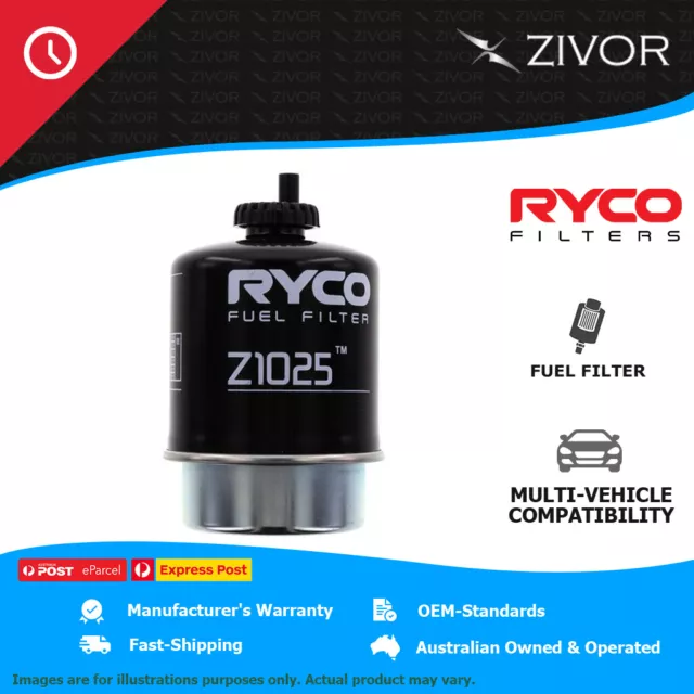 New RYCO Fuel Filter Micron-5 For FORD RANGER PX 3.2L Duratorq TDCi P5AT Z1025