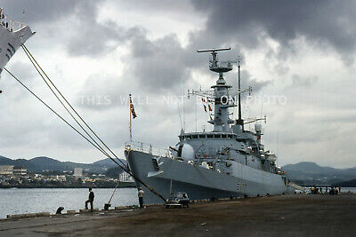 10X15 Navy Ship HMS Antelope F170 At Portsmouth 6X4 Photograph 