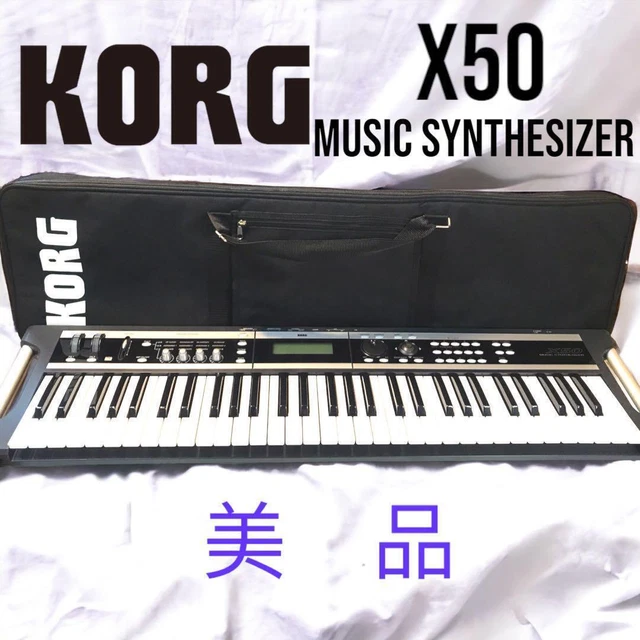 Korg X50-61 Clavier Synthétiseur de Musique Testé Ex++ 230511T